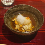 銀座 しのはら - 十割なめこ蕎麦