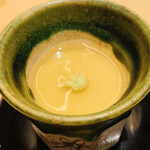 鮨 由う - ・穴子とクリームチーズの茶碗蒸し