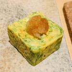 鮨 由う - ・あおさのりの玉子焼き