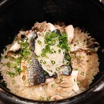 都立大学 ぶらんこ - 季節の炊込みご飯(秋刀魚と舞茸の炊込みご飯)