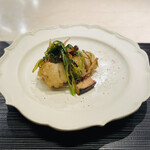 蓮心 - 鱧と松茸の香り炒め