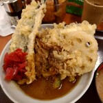 天丼てんや - 『野菜ｶﾚｰ天丼』と『岩手県大船渡のさんま』のｱｯﾌﾟ