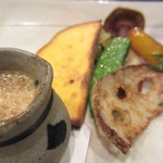 さとう - 胡麻ダレ付き。