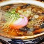 そば処 薬師 - 「山菜そば（温）」アップです(11/27UP)