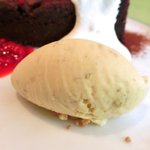 キノシタ - 【'12/11/25撮影】デジュネ 1900円 のガトーショコラと梅のアイスクリーム