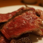 裏参道牛肉店 - レアレア