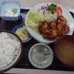 Izumi Shokudou - 唐揚げ定食ご飯大盛り