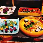 Genkininaru Noujou Resutoran Mokumoku - 野菜寿司
