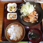 らあめん なが楽 - 料理写真:生姜焼き定食