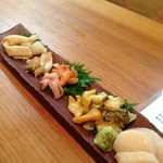 活貝5点盛り