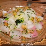ポルタ・ヌォーヴァ - 香川産 カンパチのカルパッチョ