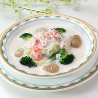 蟹肉と野菜クリーム煮