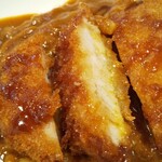 森のみみずく - カツカレーのロースカツ！