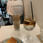 リュモンコーヒースタンド - チーズケーキセット　¥1,040税込
            エスプレッソトニック