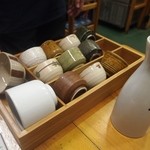 お猪口を選ばせてもらえます