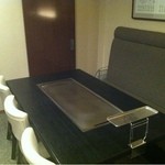 鉄板・お好み焼き 華 - 2012.11.26　個室感覚の席あり！　