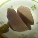 鉄板・お好み焼き 華 - 付きだし　