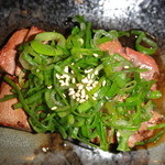 平成大衆酒場　やきとん　じゃんじゃん - 「豚レバ刺」　No.2です。