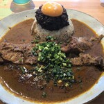 吉田カレー  - キーマカレー(豚トッピング)