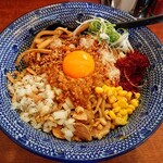 ra-memmazesobamemmaru - カレーまぜそば(950円)