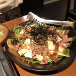 Agu Bu Tashabu Izakaya Hakuryuu - 長芋とベーコンのサラダ　