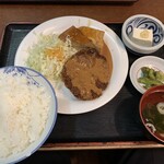 Maruki - メンチカツ定食（￥750円）