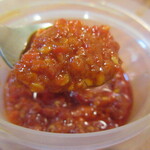 Warung Berkah Jaya - 自家製サンバルをサービスでいただきました