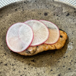 薪火restaurant 禅 - 202110  鮭の薪火焼き