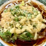 立喰そば かしやま - 春菊天そば３６０円