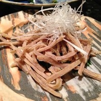 雅山GARDEN - ハツモト刺＠1000円（イマイチでした）