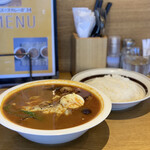 スープカレー店 34 - 【土日限定】羊ランプとロースト南瓜と茄子のカリー