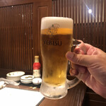 Washoku Izakaya Uokichi Torikichi - 生ビール