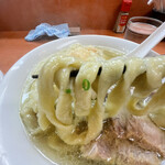 日陰 - 平打ち麺