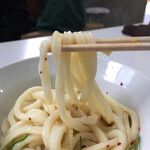 三嶋製麺所 - 麺リフトアップ