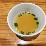 Hakata Kawaya - お会計をすると出てくるスープ