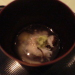 金田中 草 - 椀：蕪蒸し、毛蟹