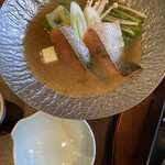 かんぽの宿 - 鮭の味噌バター鍋