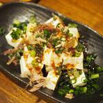 卓 - クリームチーズ冷奴風その１