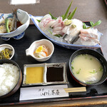 漁亭いわし茶屋 - お刺身定食　1.650円