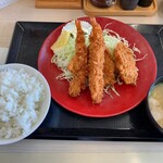 かつや - 海老ヒレカツ定食　790円（税抜）