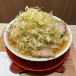 らーめん 七彩飯店 - ネギラーメン大盛(1170円)