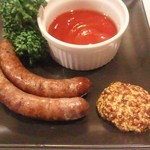 Traum - ニュルンベルガーソーセージ♪肉々しいソセージで自家製との事♪