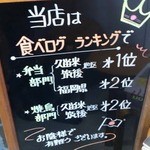炭焼スモークチキン　福の鳥 - 食べログランキングで高ランクのようです。
