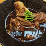 もりもり寿し イオンモール春日部店 - まぐろのあら煮(380円)