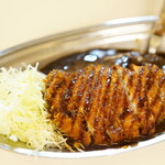 ゴーゴーカレー 六本木スタジアム - ロースカツカレー 中 (￥800)