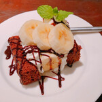 パルファン - チョコとバナナのショートケーキ