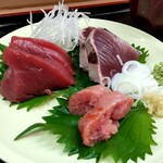 季節料理 魚竹 - 三点盛り