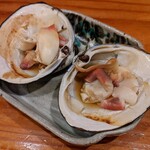 土びん - ホッキ焼