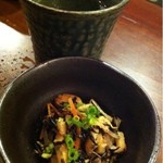 Bistro清水亭 - ある日の芋焼酎と、お通し