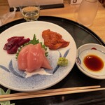 鳥つね自然洞 - 鳥刺し